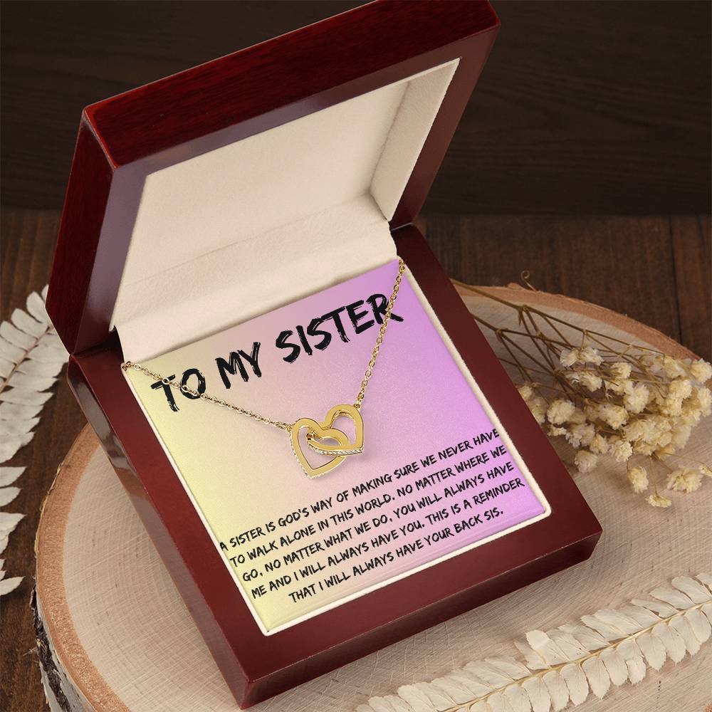 TO MY SISTER Necklace