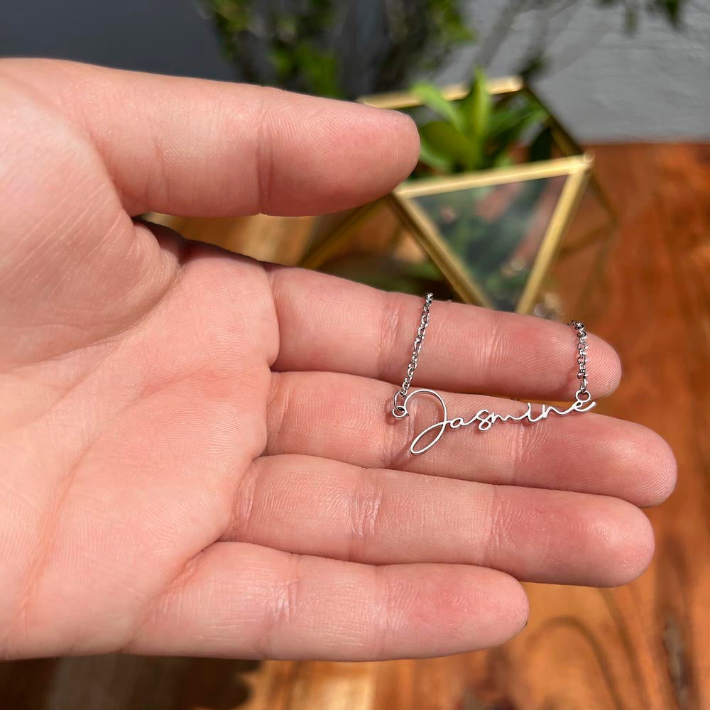 To My Dearest... Custom Name Necklace