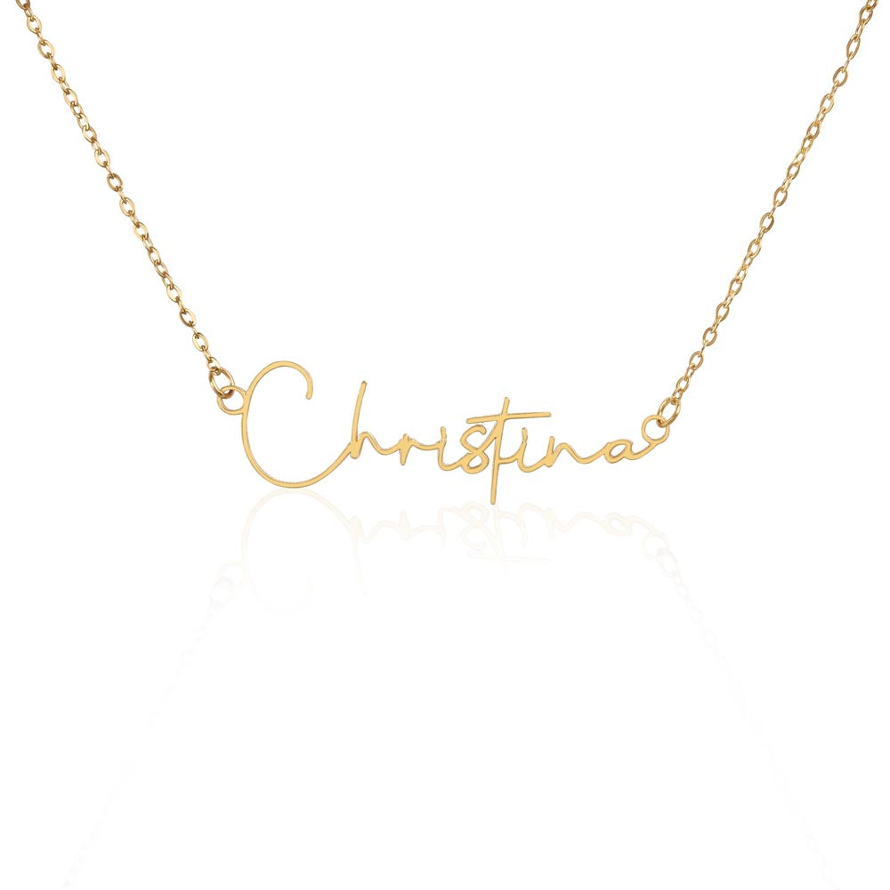 To My Dearest... Custom Name Necklace