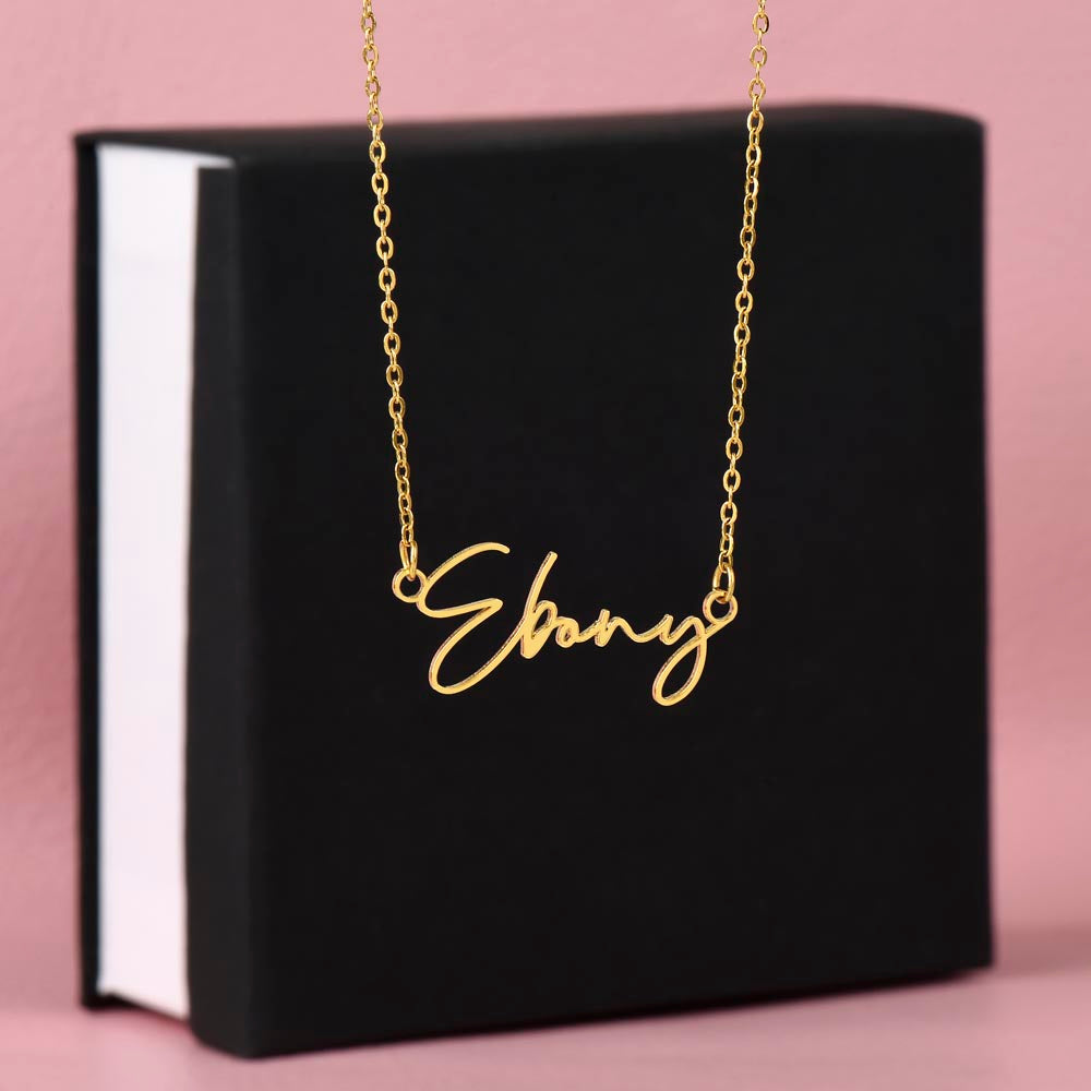To My Dearest... Custom Name Necklace