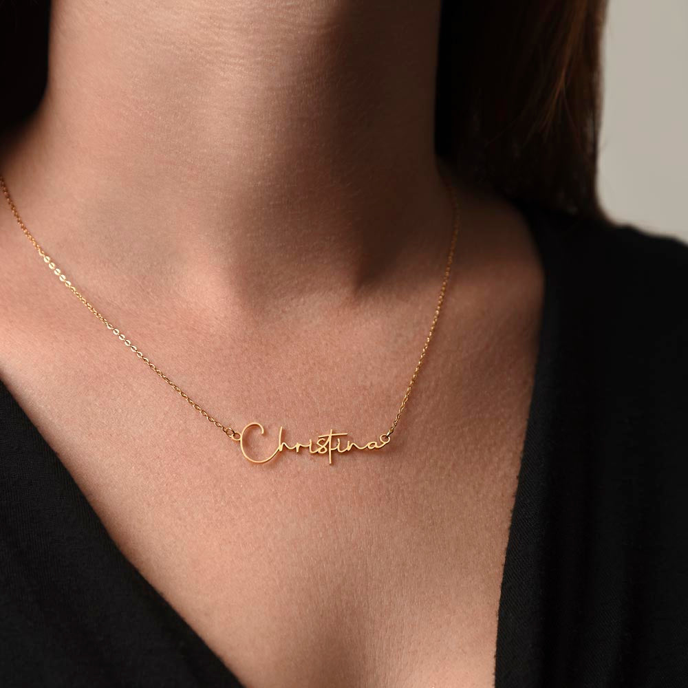 To My Dearest... Custom Name Necklace