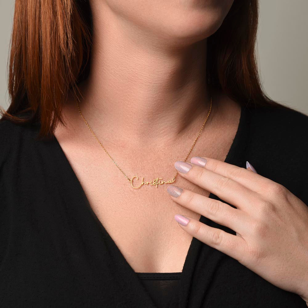 To My Dearest... Custom Name Necklace