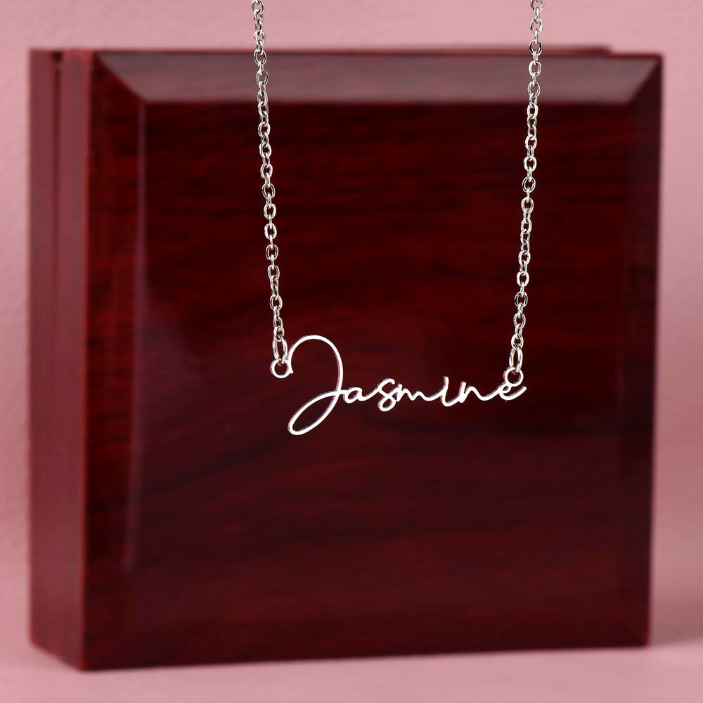 To My Dearest... Custom Name Necklace