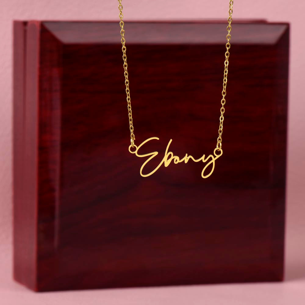 To My Dearest... Custom Name Necklace