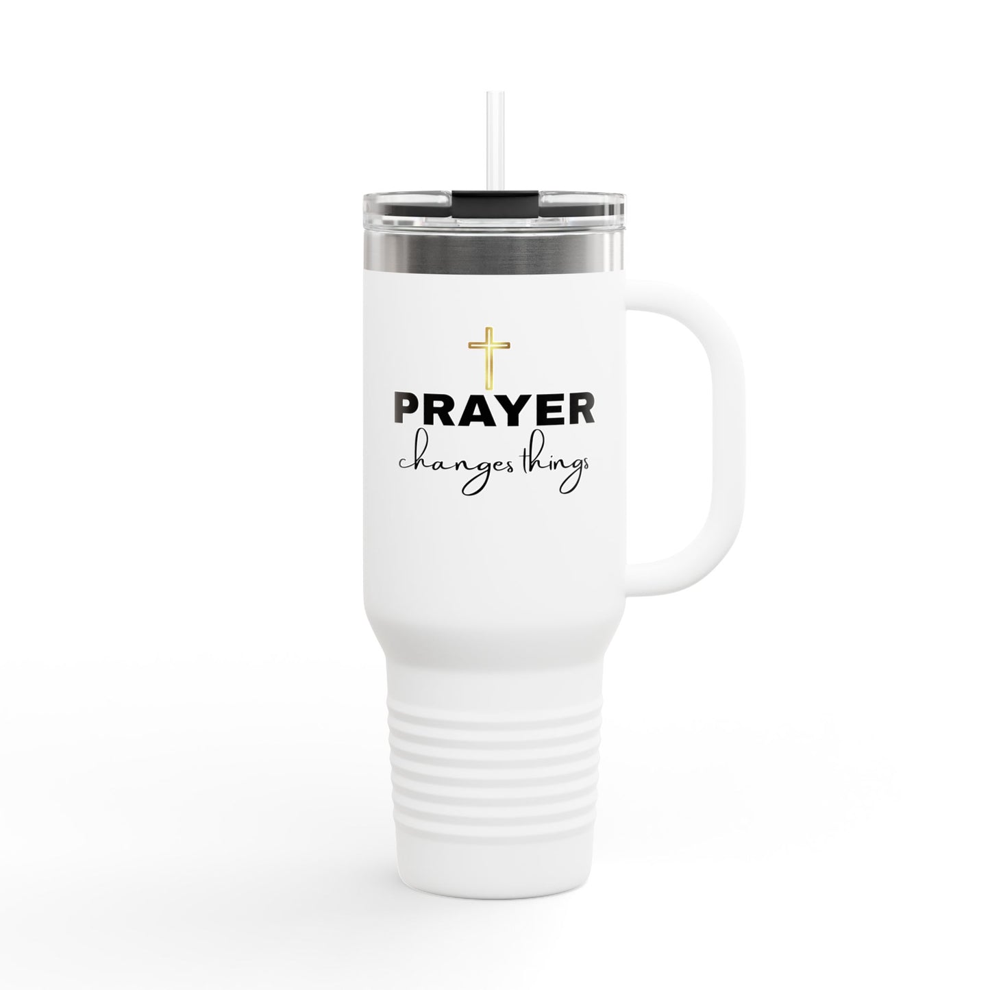 Prayer Changes Things Insulated Travel Mug - 40oz