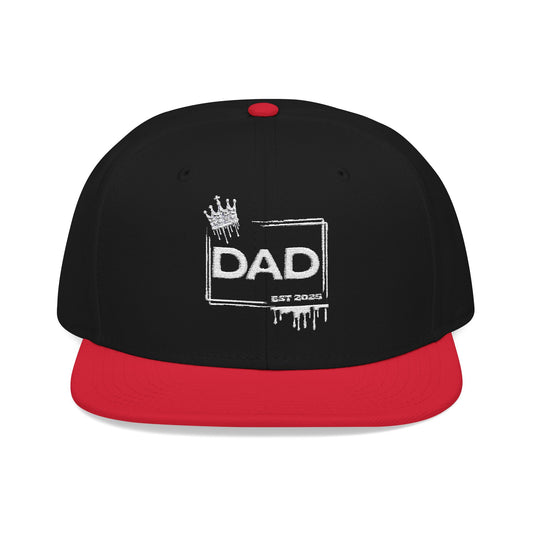 Dad Snapback Hat | Embroidered Cap for Father’s Day, Customizable