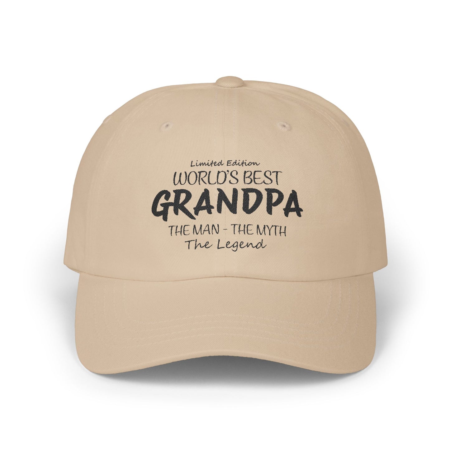 Classic Grandpa Cap - Perfect Gift for Father's Day, Birthday, Grandparents Day, Casual Wear, Stylish Accessories, Fun Grandpa Gift