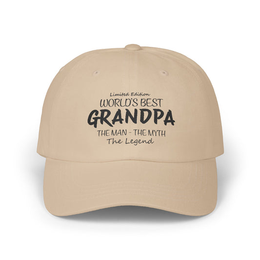 Classic Grandpa Cap - Perfect Gift for Father's Day, Birthday, Grandparents Day, Casual Wear, Stylish Accessories, Fun Grandpa Gift