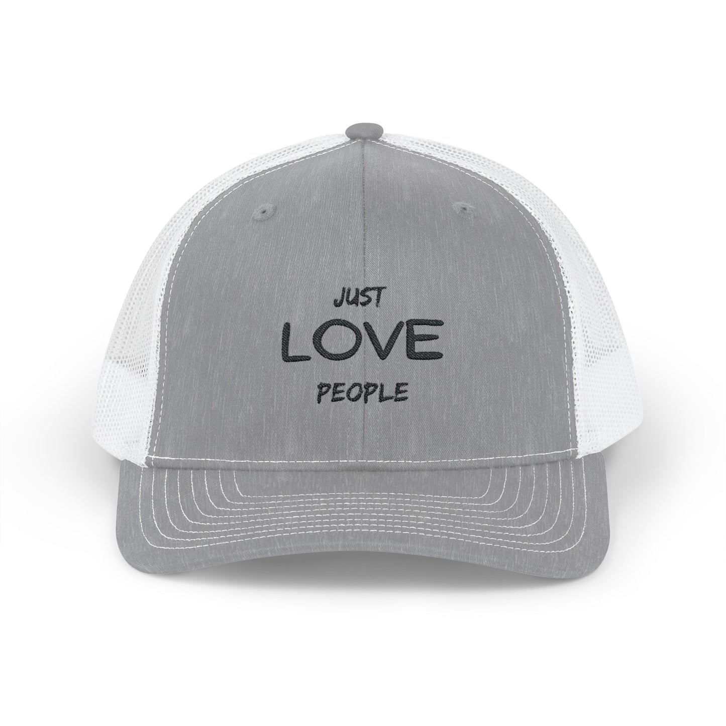 Just LOVE People Snapback Trucker Cap