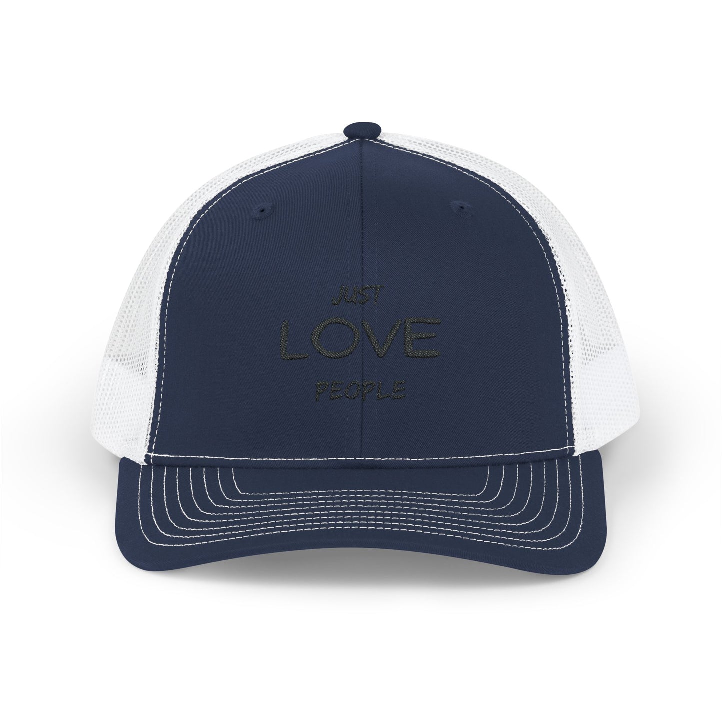 Just LOVE People Snapback Trucker Cap