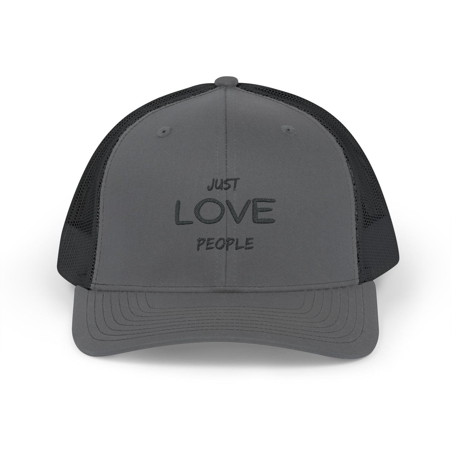 Just LOVE People Snapback Trucker Cap