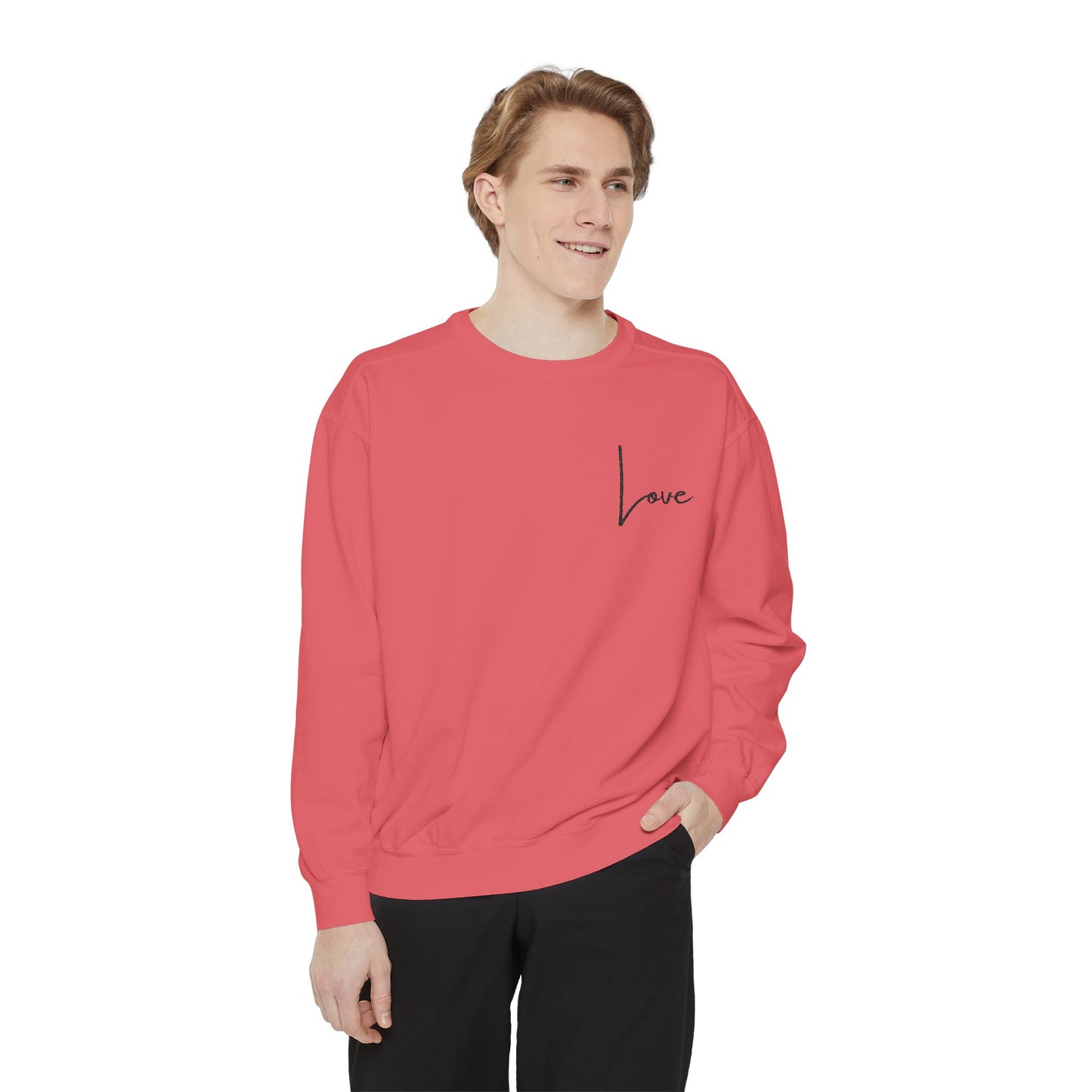 Love Garment-Dyed Sweatshirt
