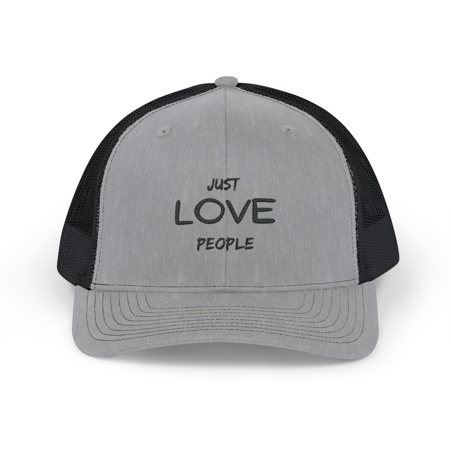 Just LOVE People Snapback Trucker Cap