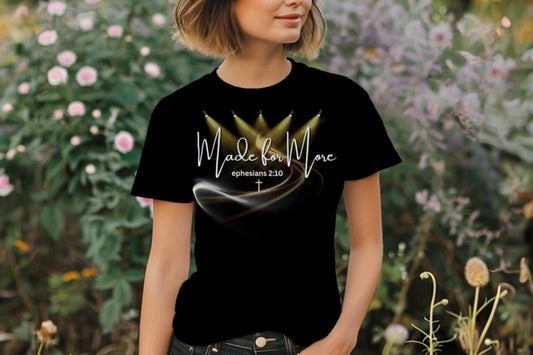 Drip Made For More Premium Unisex T-Shirt – Luxury Motivational Streetwear Graphic Tee
