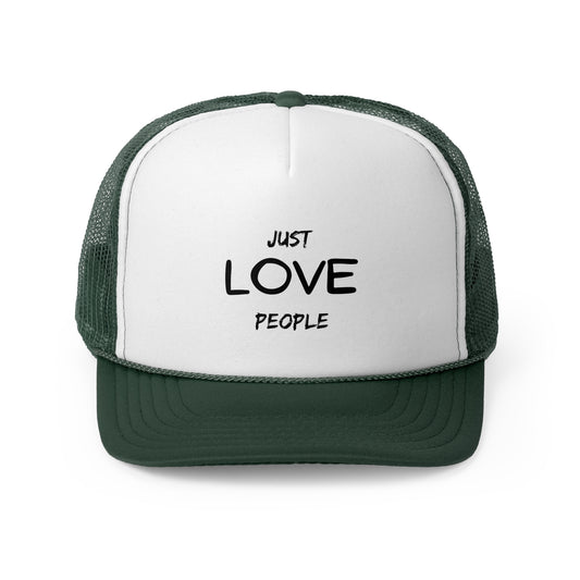 Just LOVE People Trucker Cap