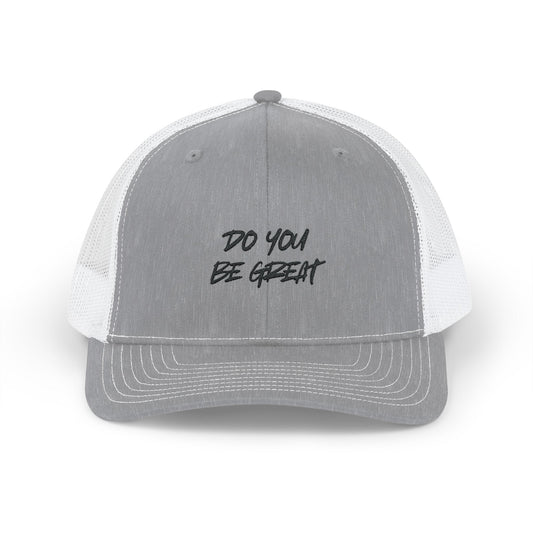 DO YOU BE GREAT Snapback Trucker Cap