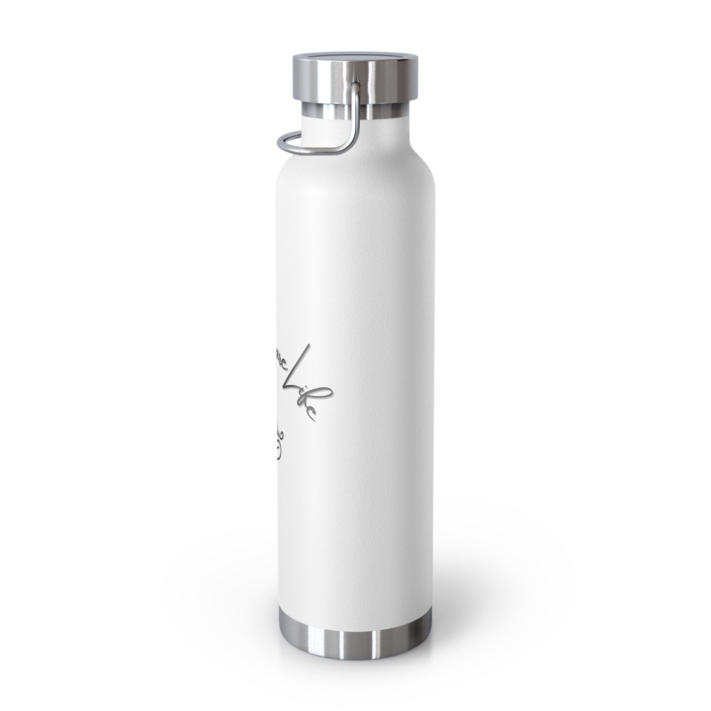 Self Care Life Yoga Inspirational Copper Vacuum Insulated Water Bottle – 22oz Self Care Vibe
