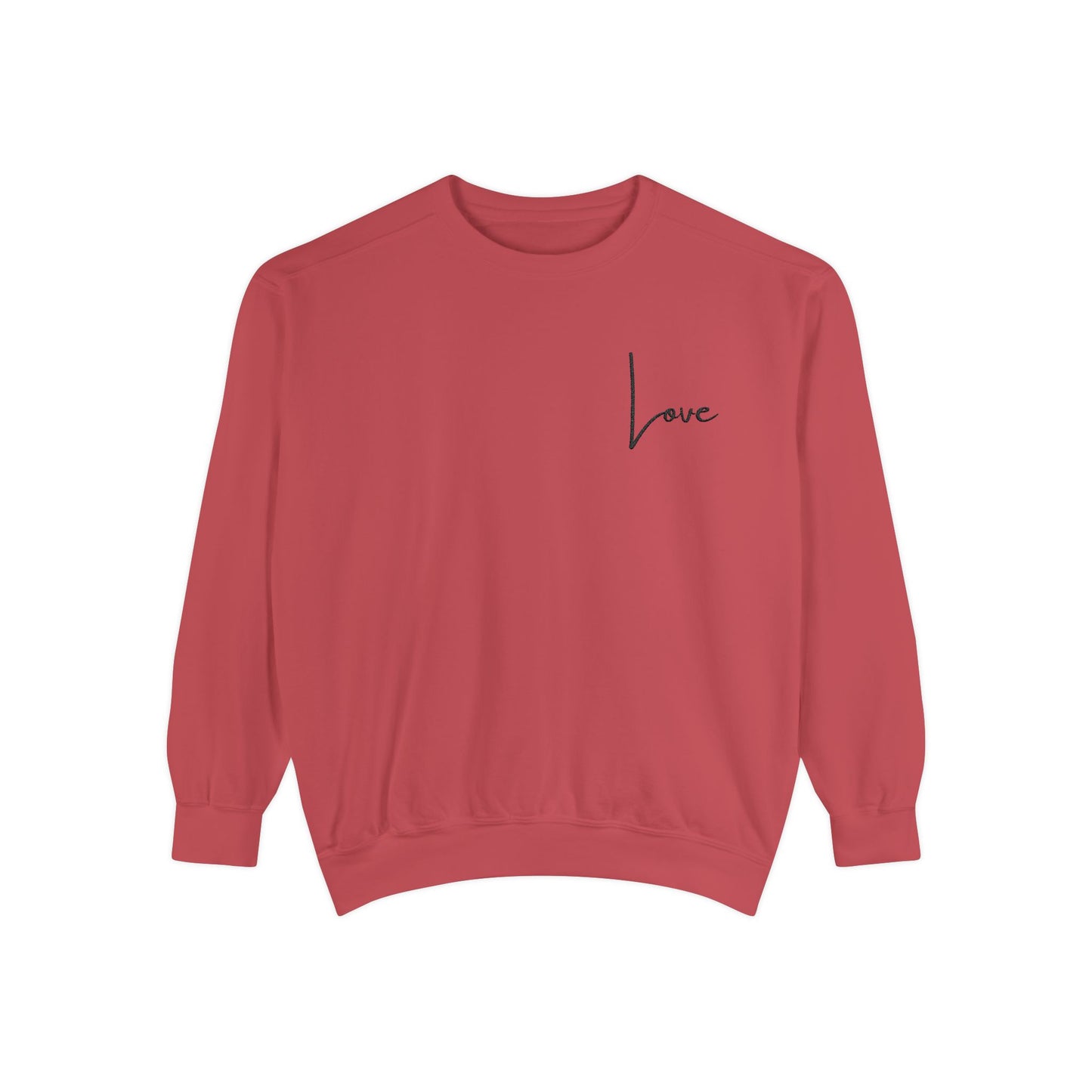 Love Garment-Dyed Sweatshirt