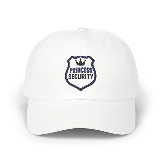 Princess Security Dad Cap, Funny Hat for Dads, Gift for Father’s Day, Casual Everyday Wear, Embroidered Cap