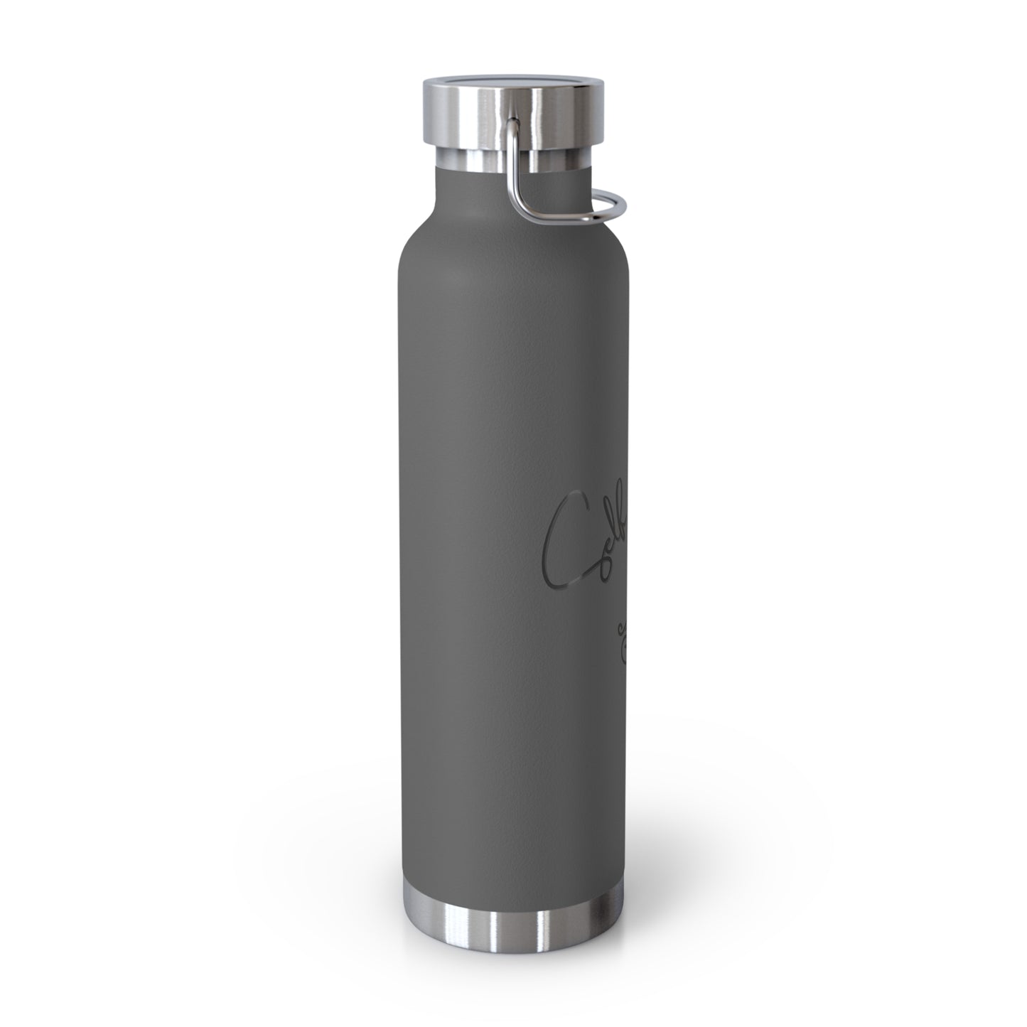 Self Care Life Yoga Inspirational Copper Vacuum Insulated Water Bottle – 22oz Self Care Vibe