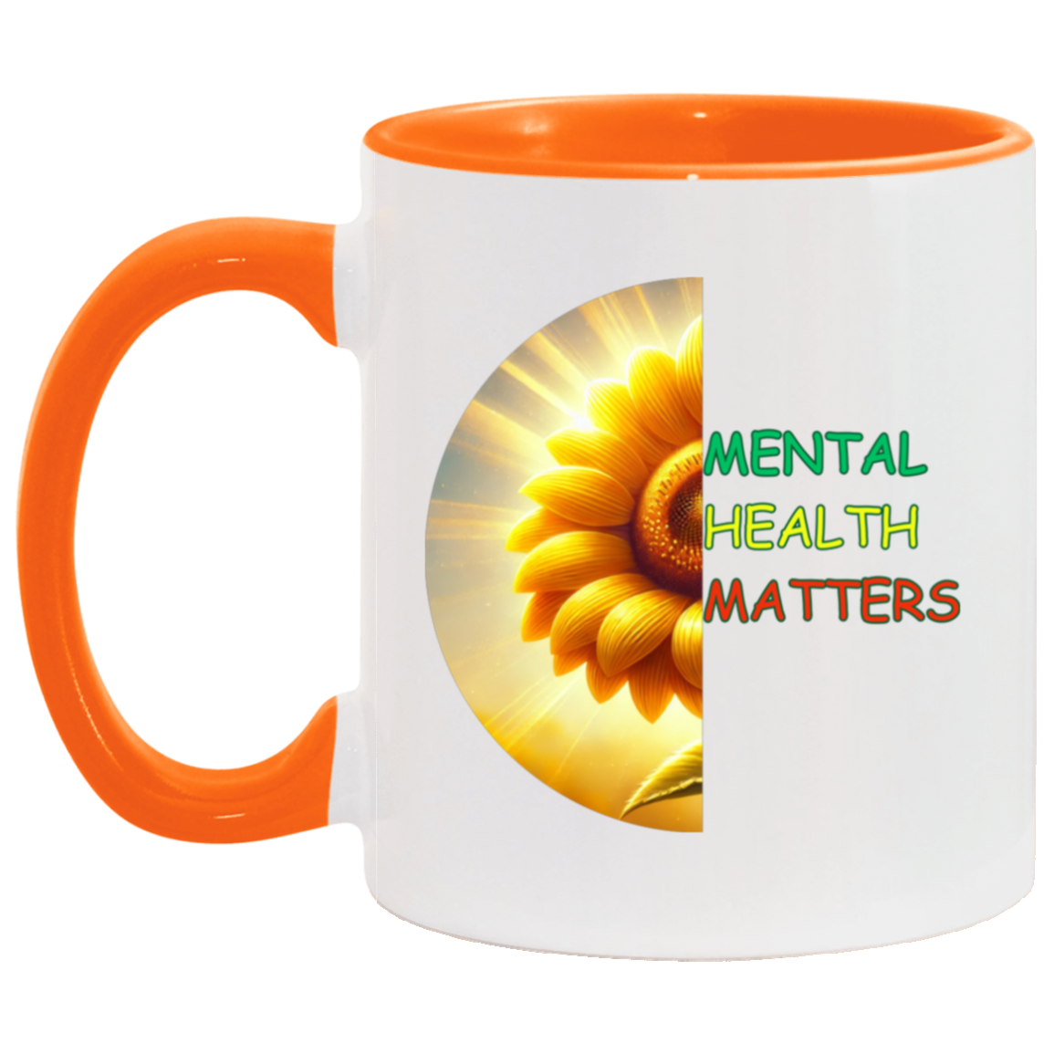 Mental Health Matters 5 Accent Mug