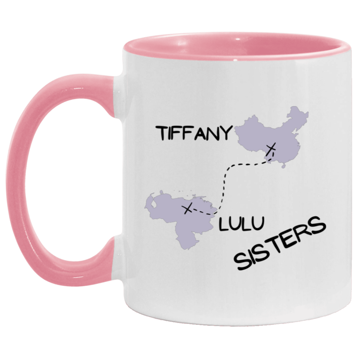 SISTERS Distance Accent Mug