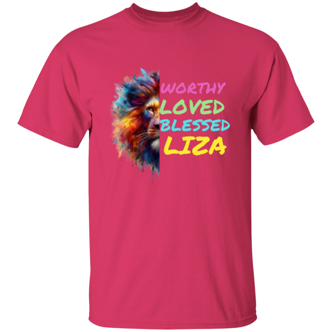 Worthy Loved Blessed Liza T-Shirt