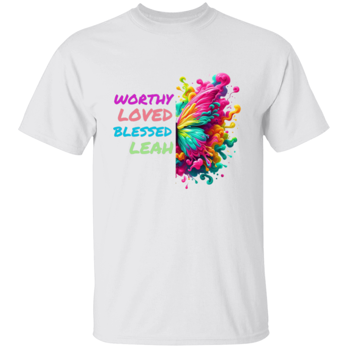 Worthy Loved Blessed Leah T-Shirt