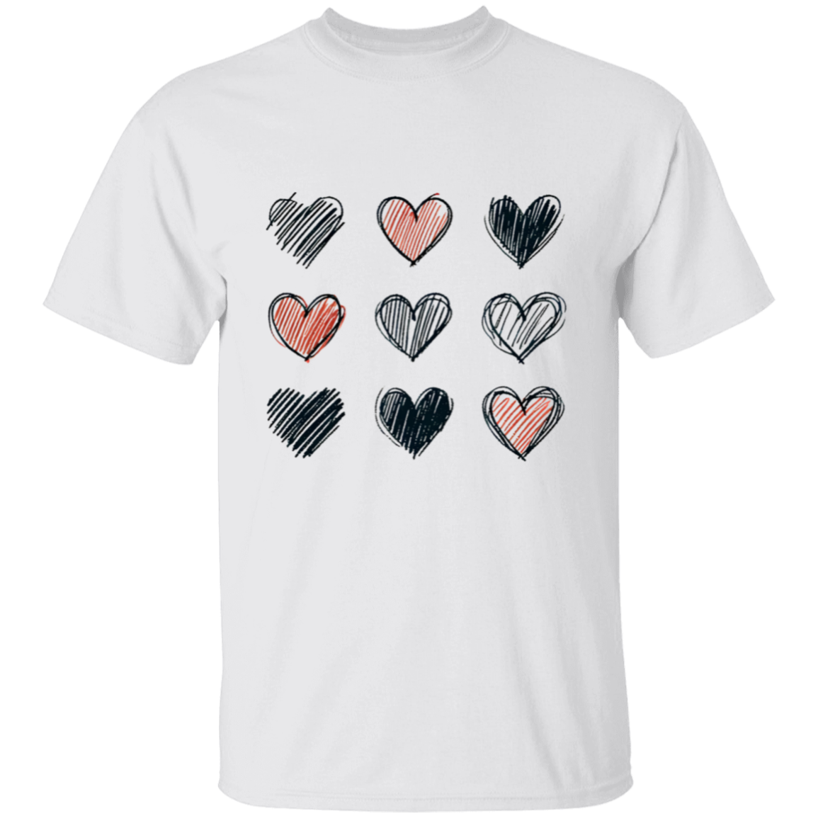 Hearts Unisex T-Shirt