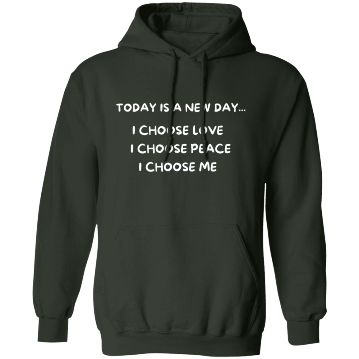 Today Is A New Day Pullover Hoodie