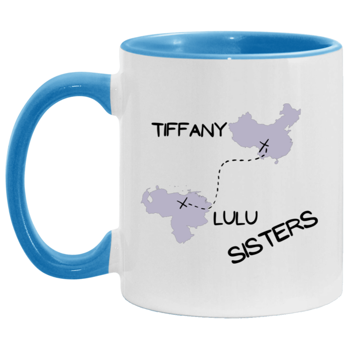 SISTERS Distance Accent Mug