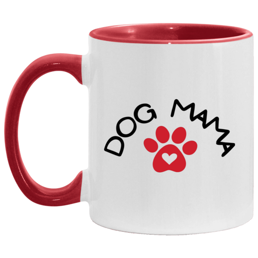 DOG MAMA Accent Mug