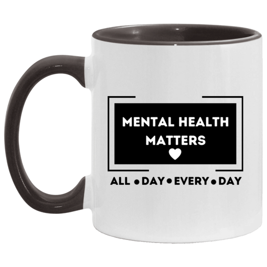 MUG - Mental Health Matters 11oz Accent Mug