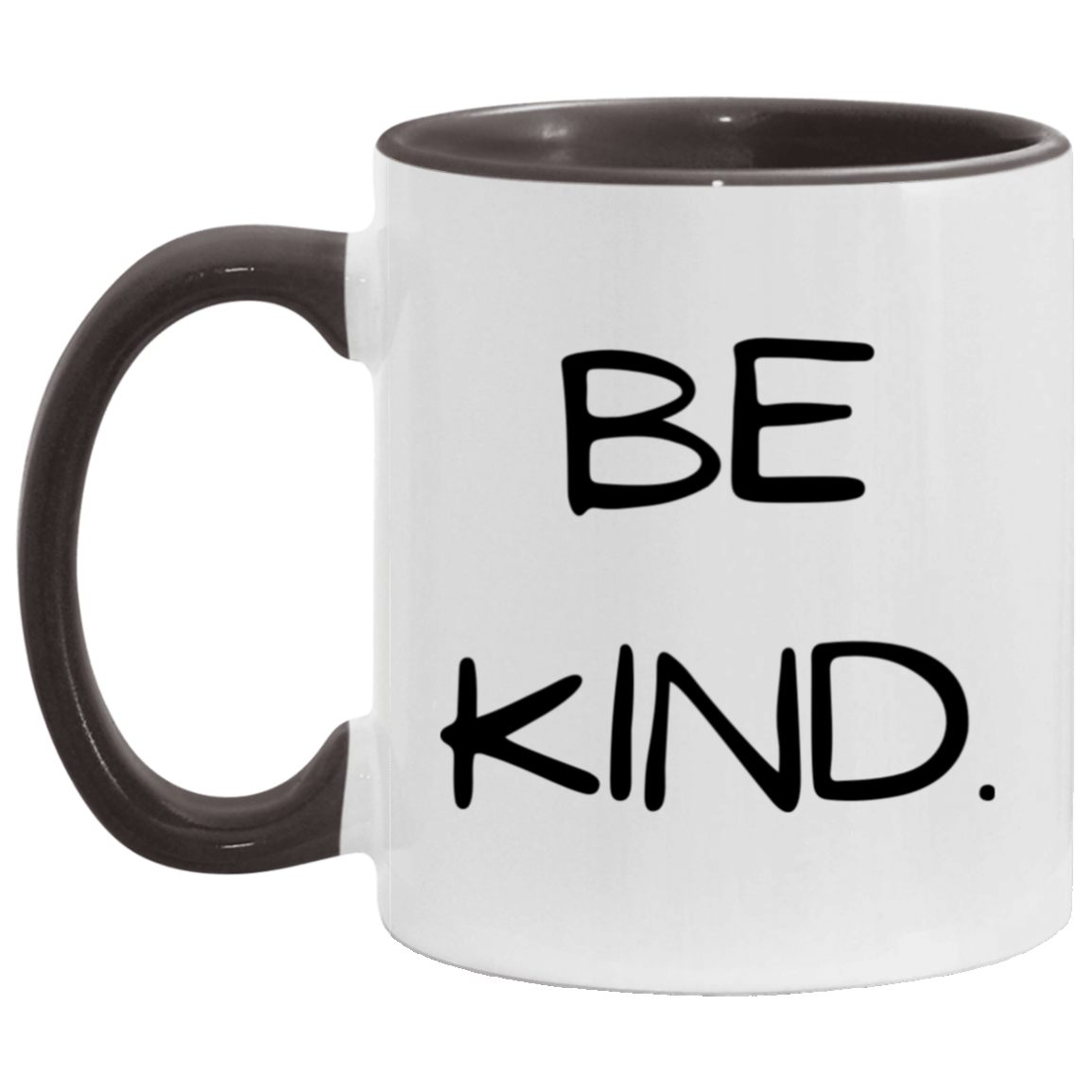 BE KIND. Accent Mug