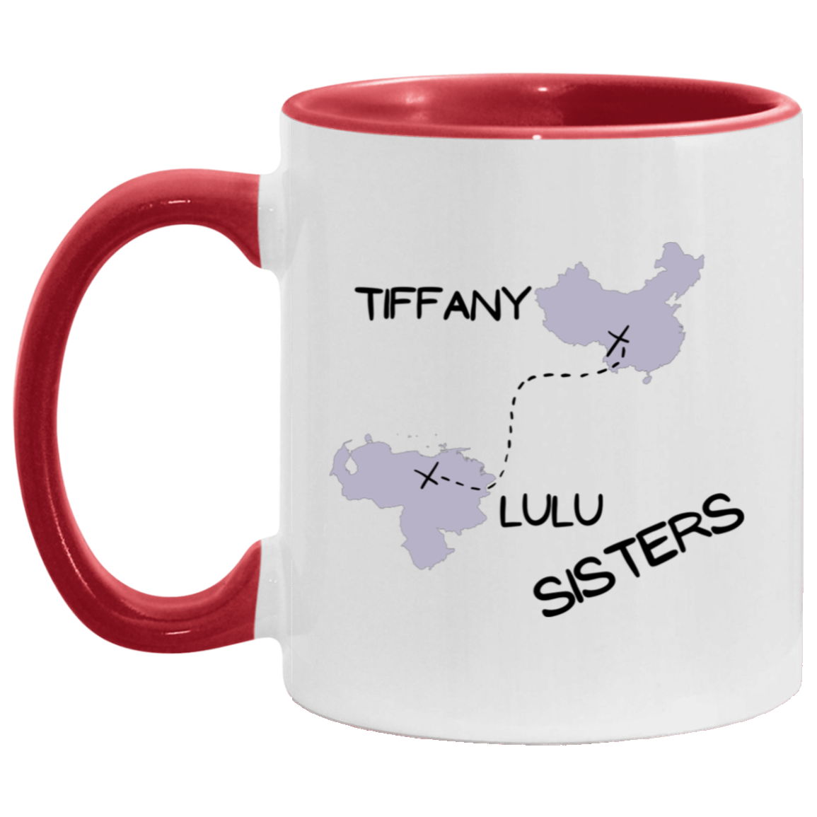 SISTERS Distance Accent Mug