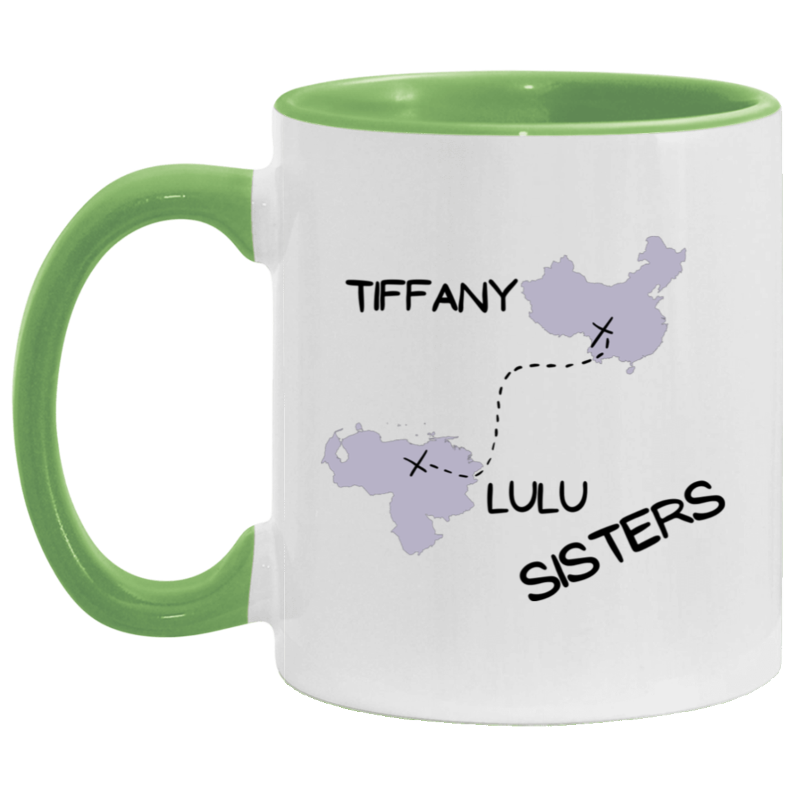 SISTERS Distance Accent Mug