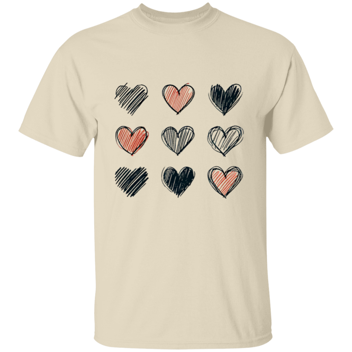 Hearts Unisex T-Shirt