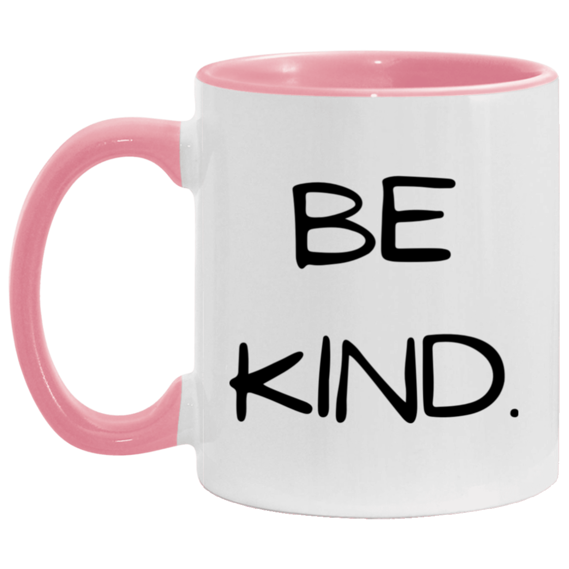 BE KIND. Accent Mug