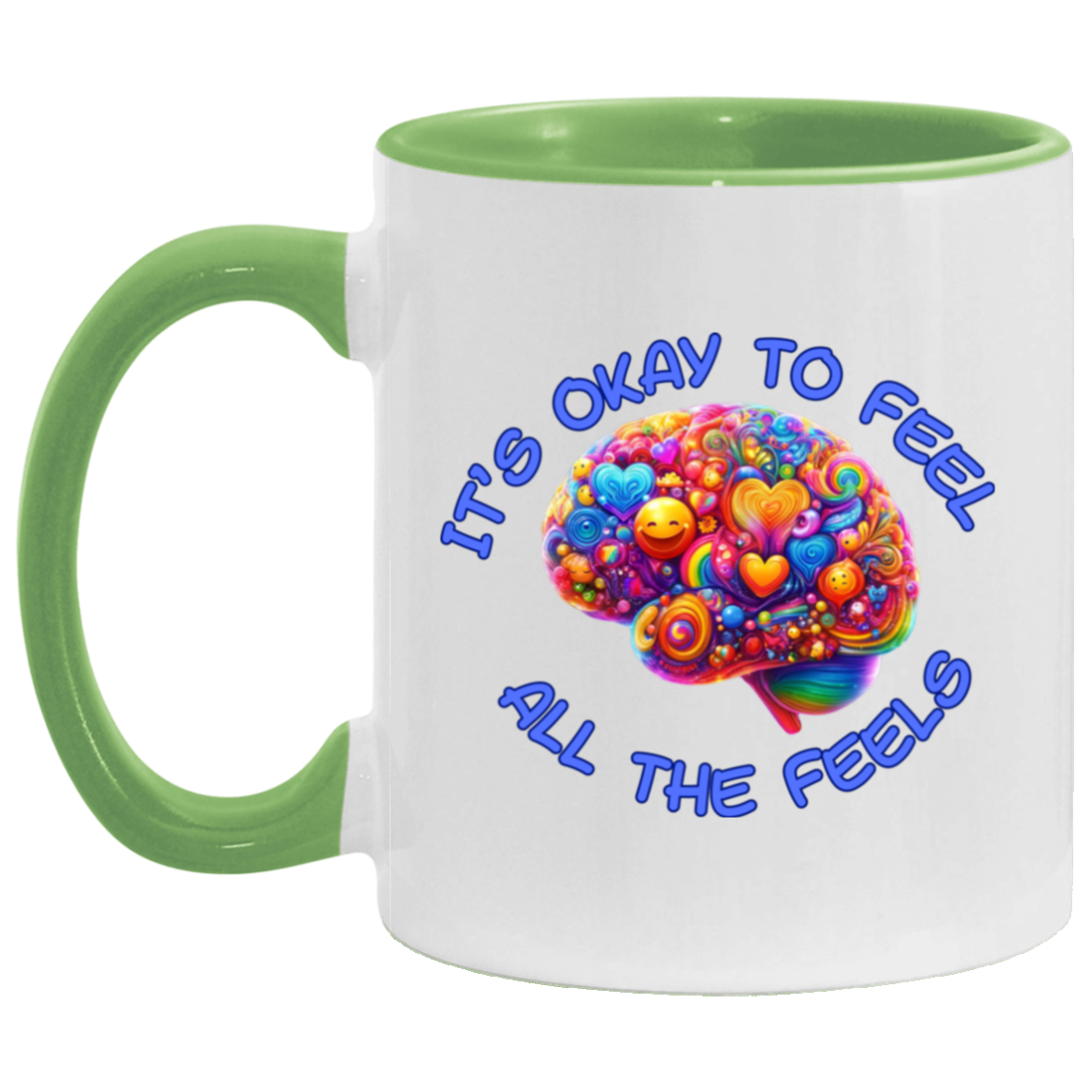 MUG - It's Okay To Feel All The Feels 11oz Accent Mug