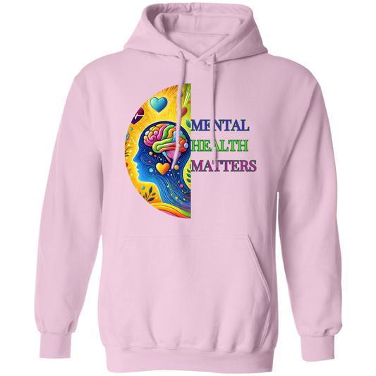 Mental Health Matters 3 Pullover Hoodie