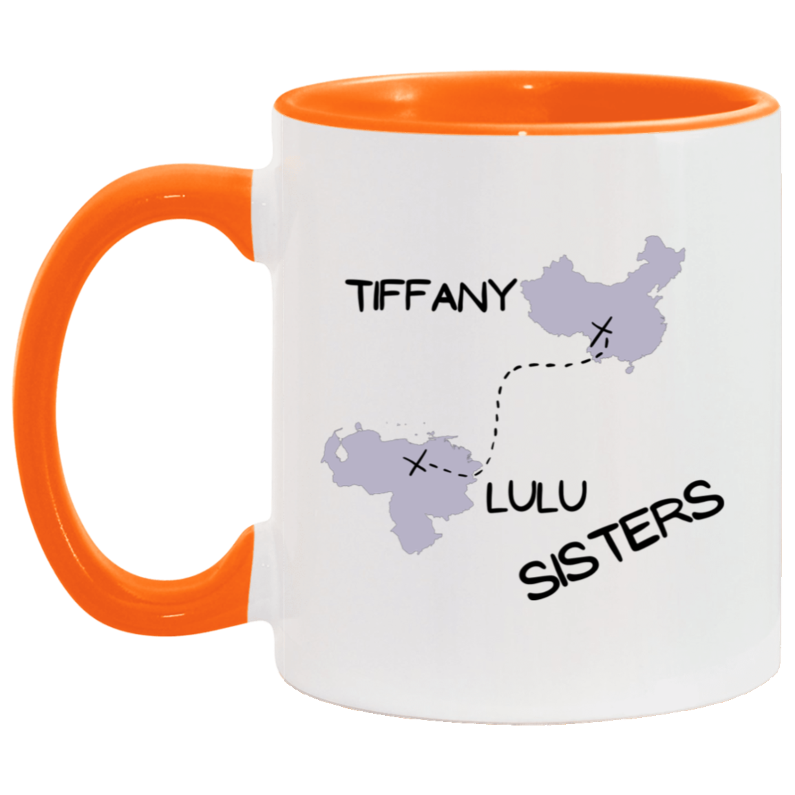 SISTERS Distance Accent Mug