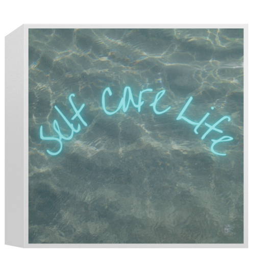 Self Care Life Square Canvas