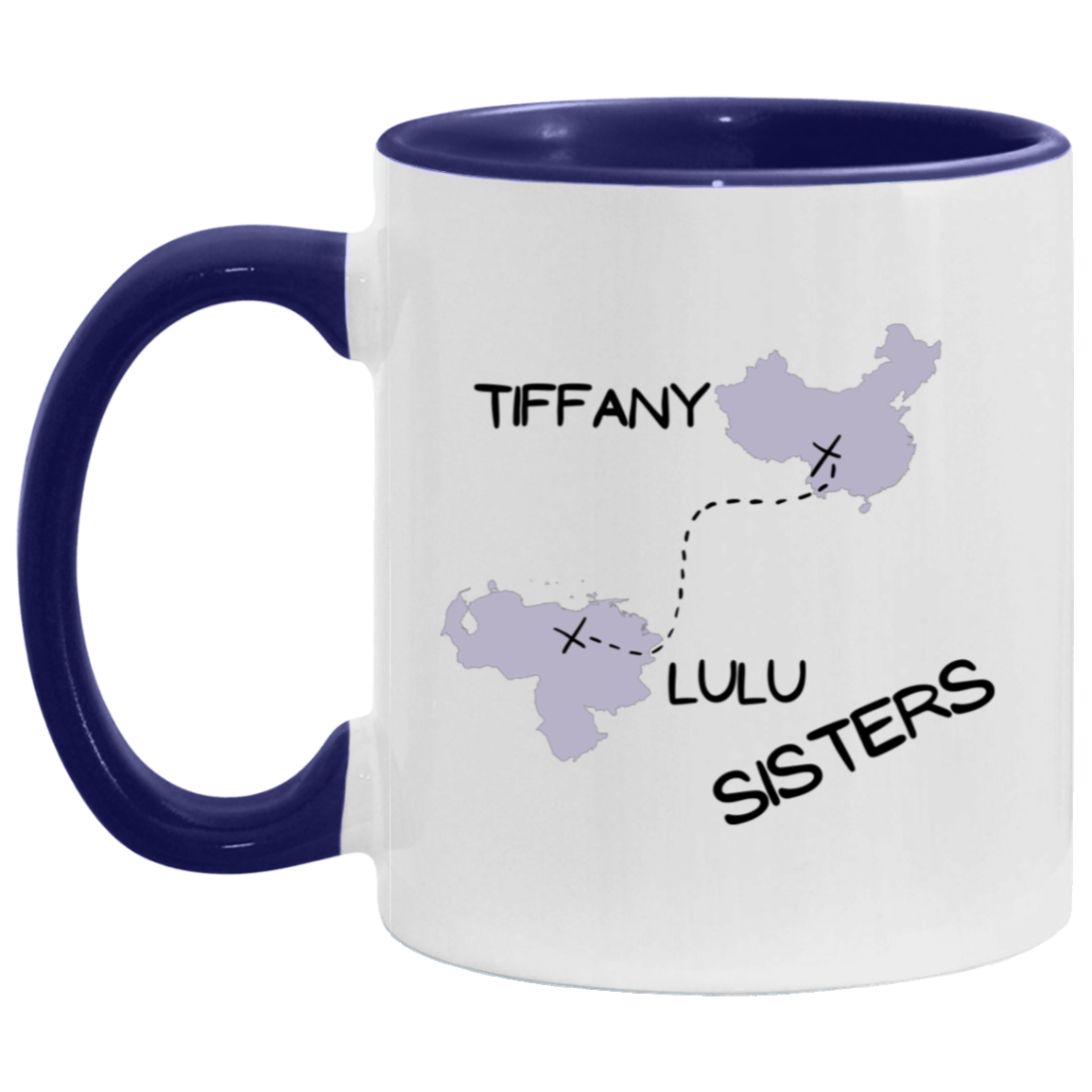 SISTERS Distance Accent Mug