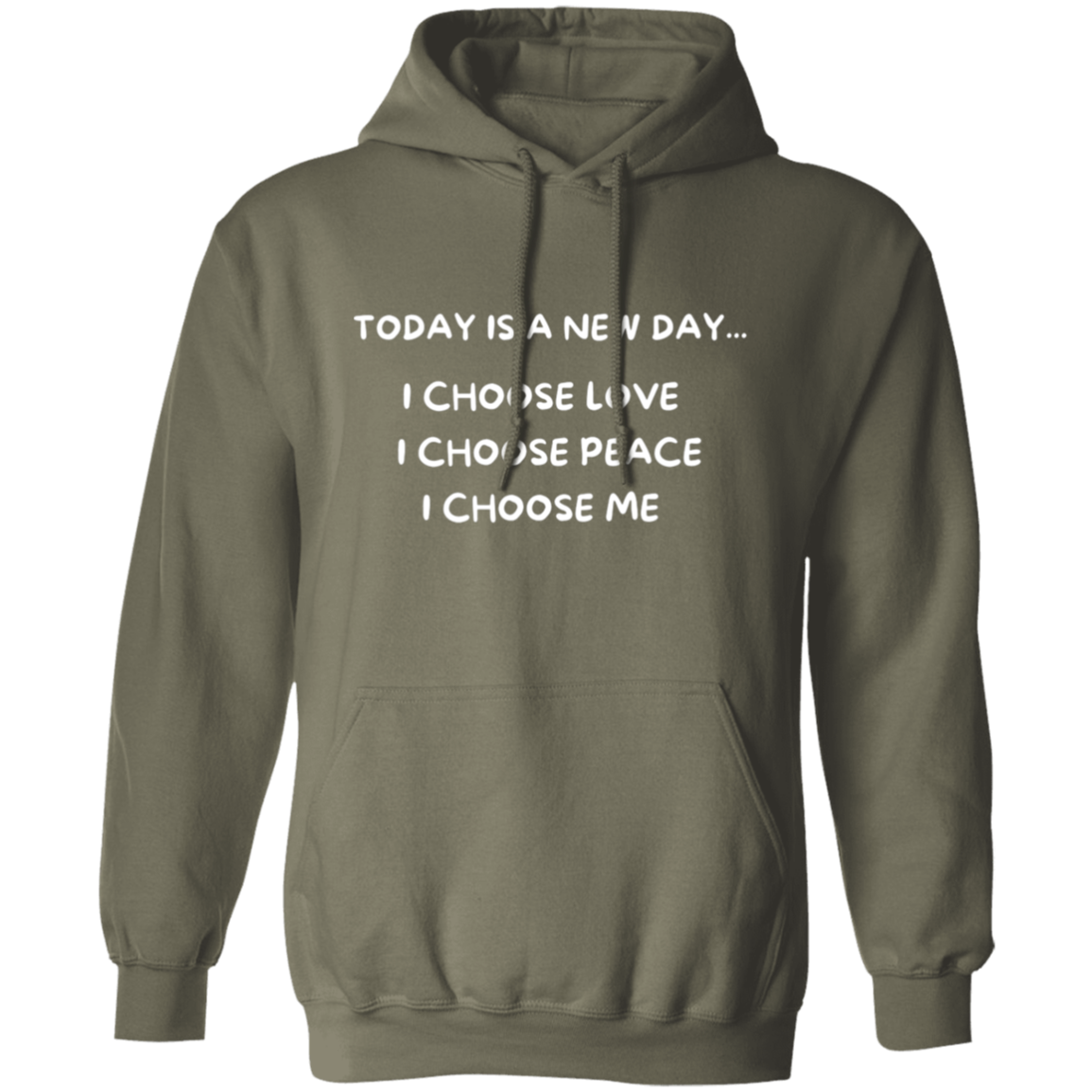 Today Is A New Day Pullover Hoodie