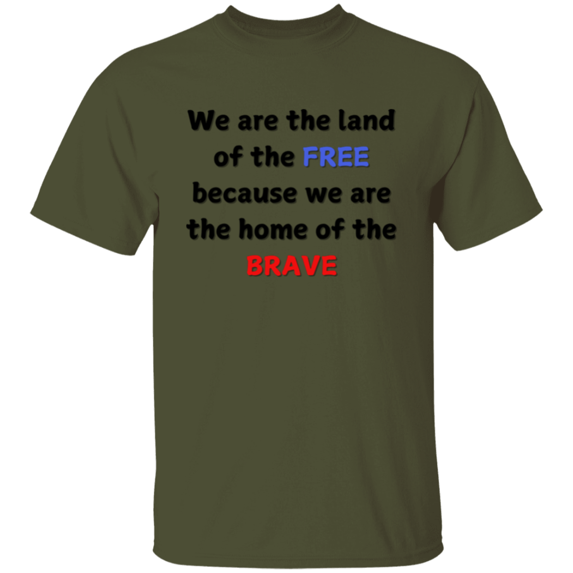 FREE AND BRAVE T-Shirt