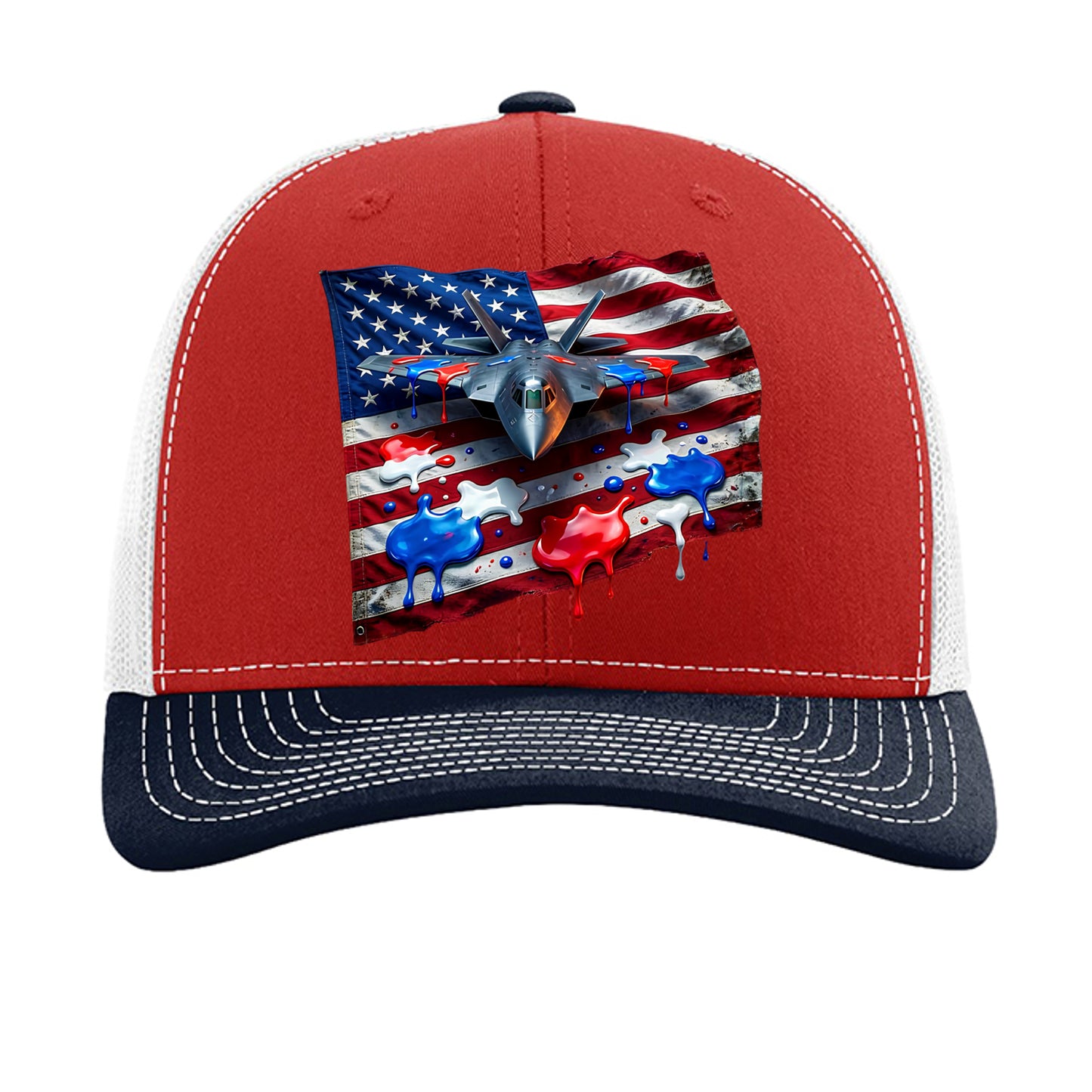 Red/ White/ Navy - 112 - FRONT